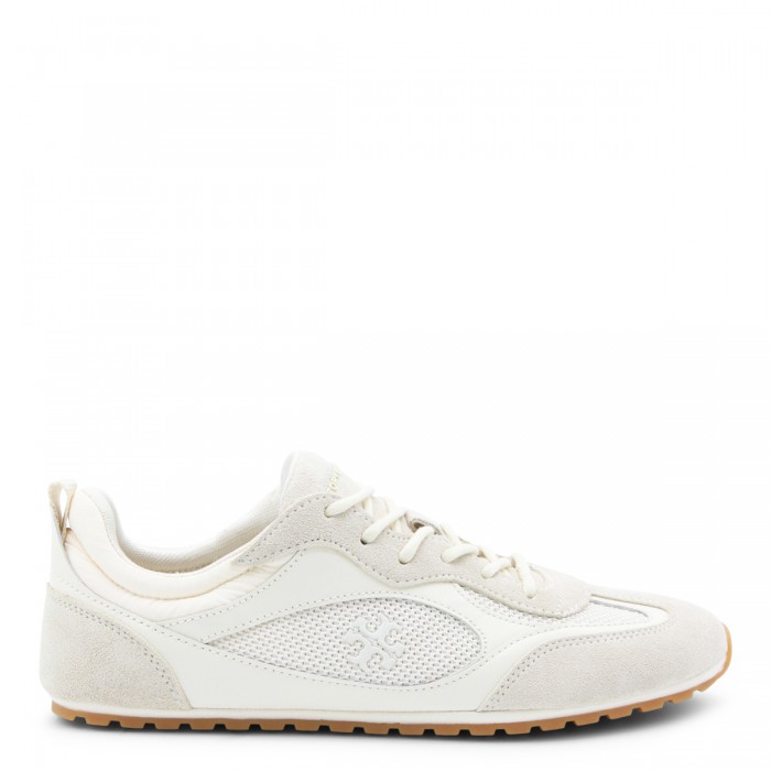 WHITE LEATHER SNEAKERS