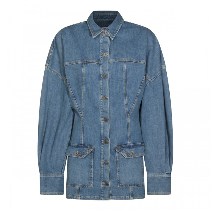 BLUE JEANS COTTON DRESS