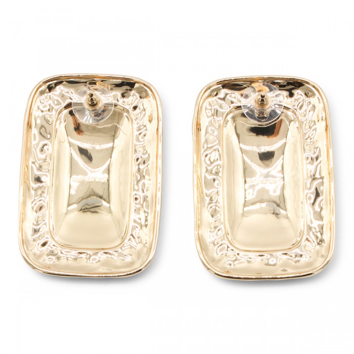 GOLD AND BLACK TONE EARRINGS 2