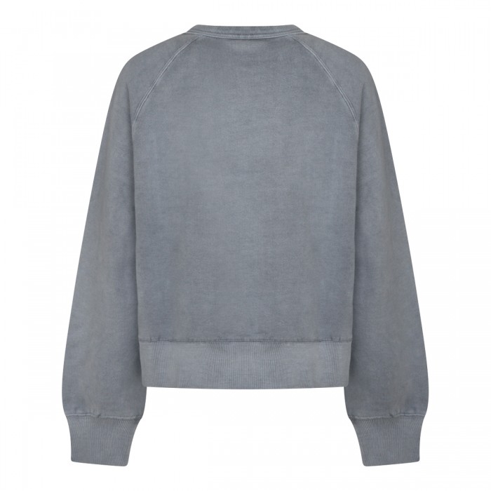 BLUE COTTON SWEATSHIRT 2