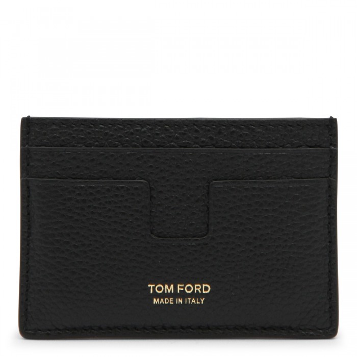 BLACK LETHER CARD HOLDER