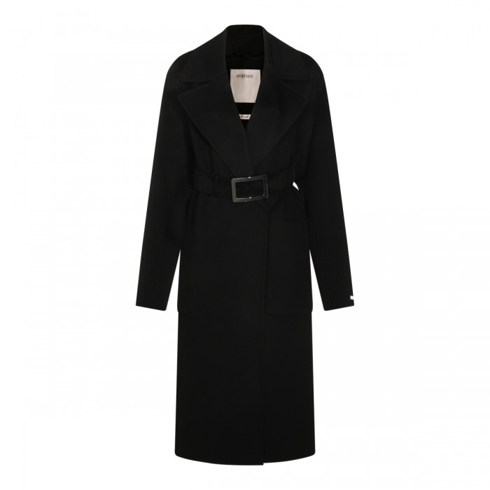 BLACK CASHMERE COAT