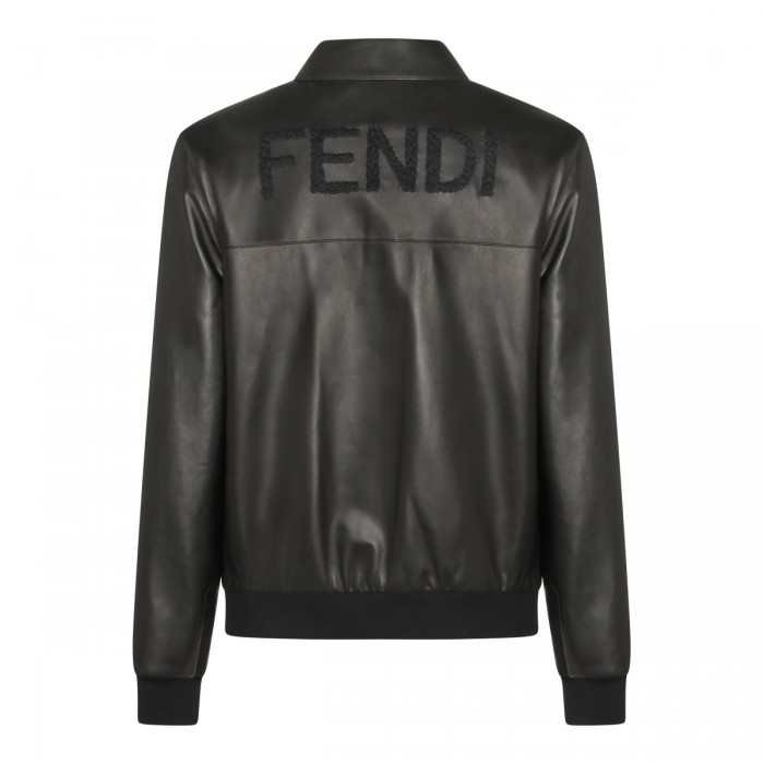 BLACK LEATHER JACKET 2