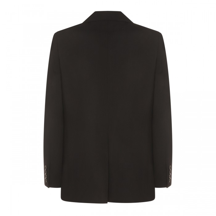 BLACK WOOL BLAZER 2