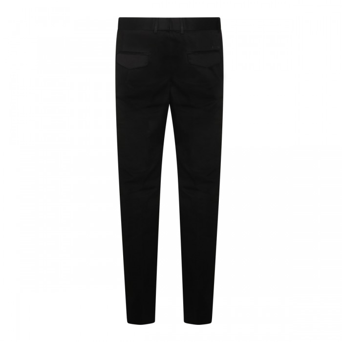 BLACK COTTON PANTS 2