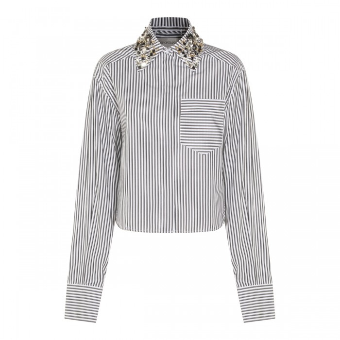 BLACK AND WHITE SHIRT