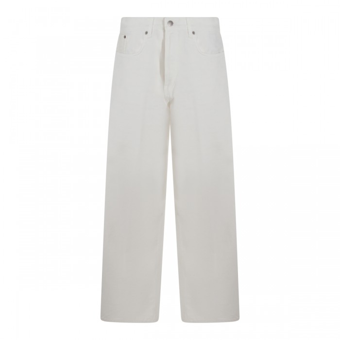 WHITE COTTON BETHANY JEANS