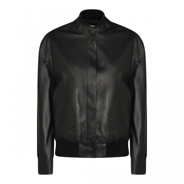 BLACK LEATHER JACKET