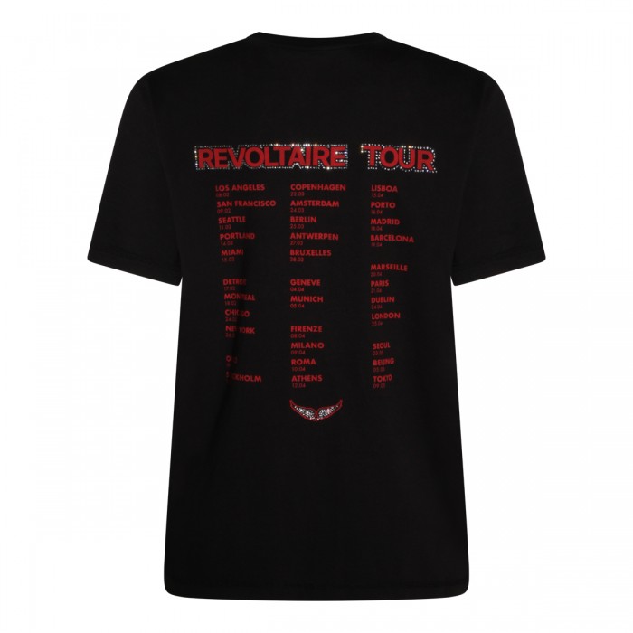 BLACK COTTON T-SHIRT 2