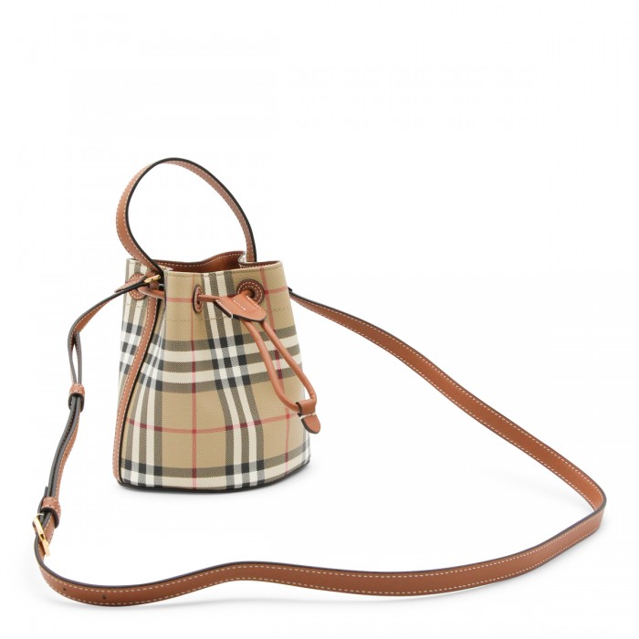 BEIGE COTTON SATCHEL 2