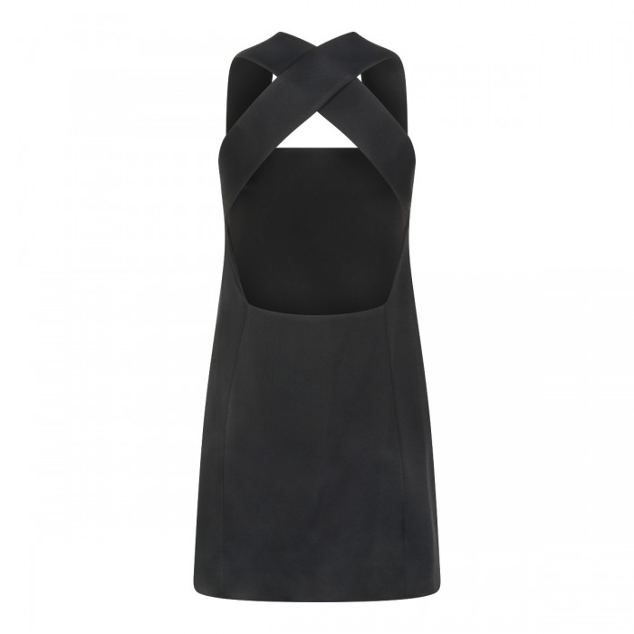 BLACK SILK DRESS 2