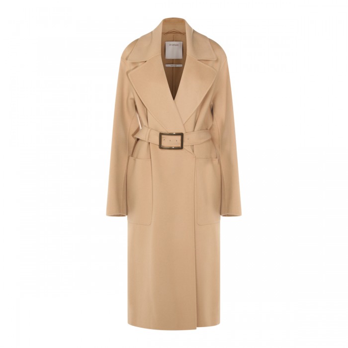 CAMEL CASHMERE COAT
