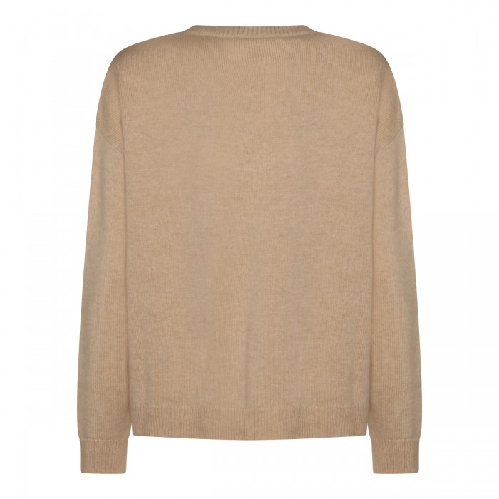 BEIGE WOOL BLEND TOP 2