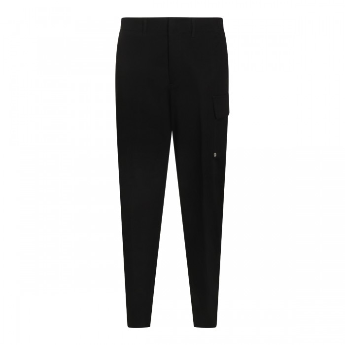 BLACK COTTON PANTS