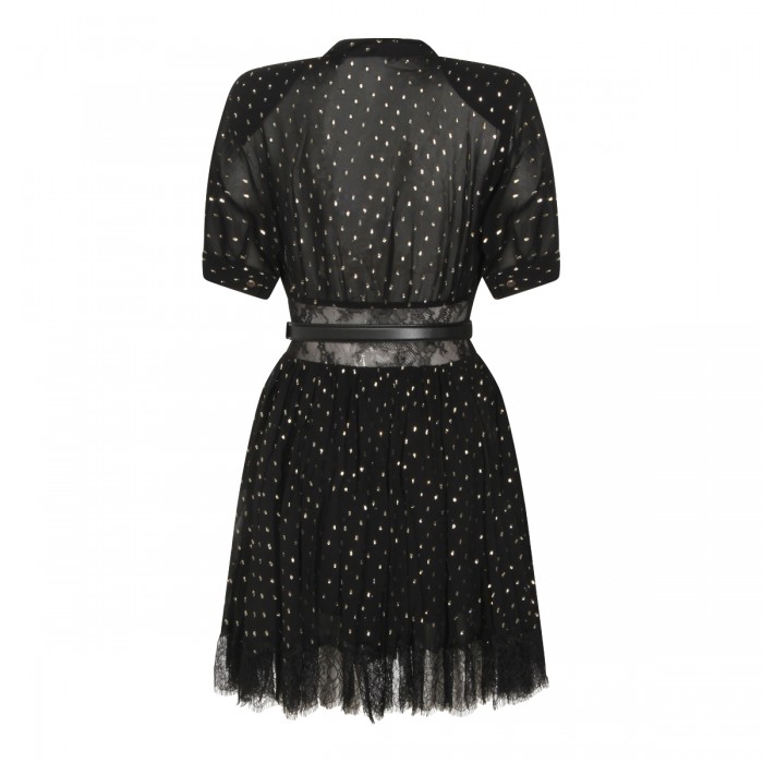 BLACK VISCOSE DRESS 2