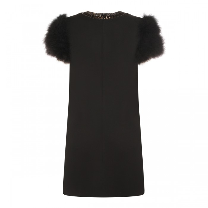 BLACK CASHMERE DRESS 2