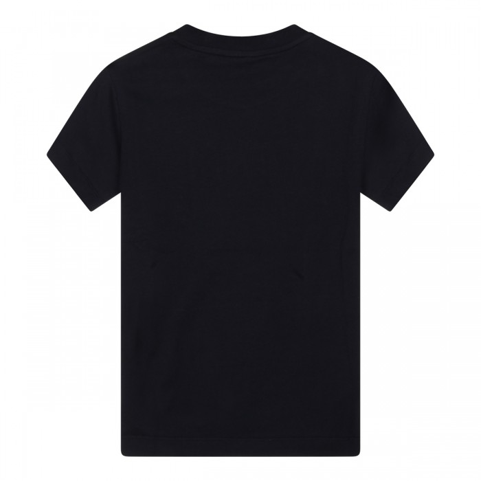 DARK BLUE COTTON T-SHIRT 2