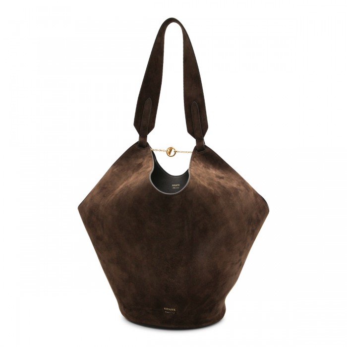 BROWN LEATHER SATCHEL