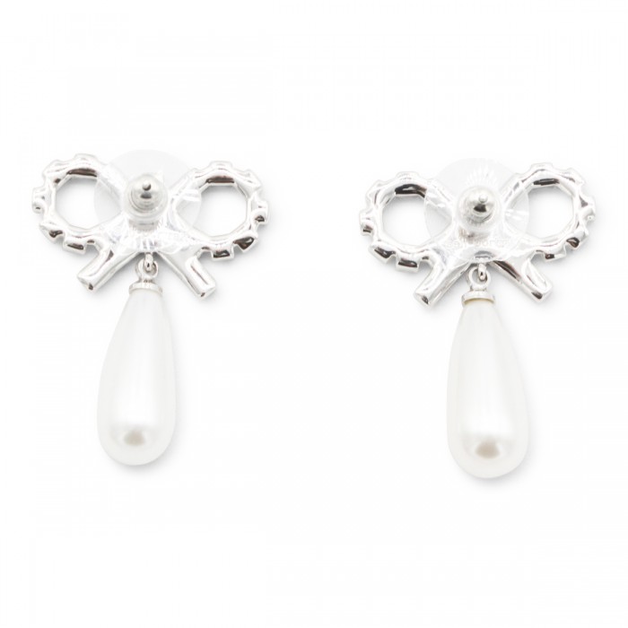 SILVER METAL EARRINGS 2