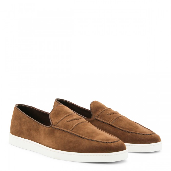 BROWN LEATHER LOAFERS 2