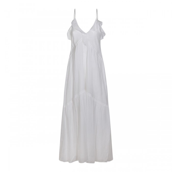 WHITE COTTON DRESS