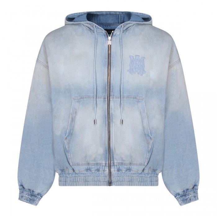 BLUE COTTON DENIM JACKET