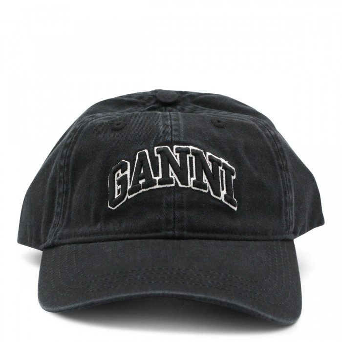 BLACK COTTON HAT