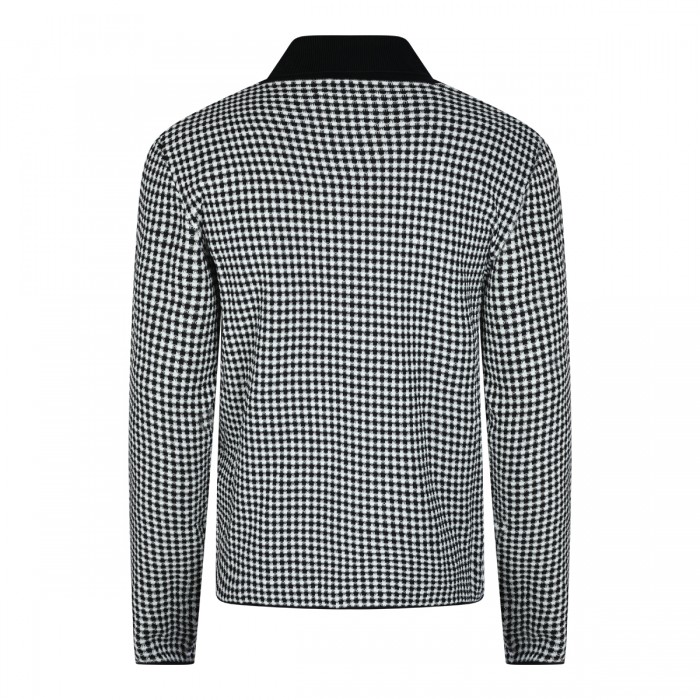 WHITE AND BLACK COTTON SHIRT 2