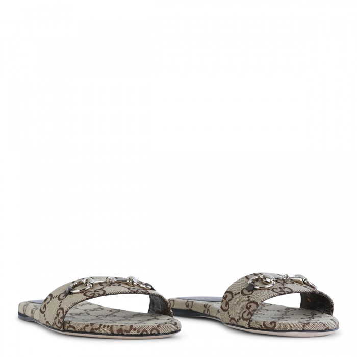 BEIGE COTTON FLATS 2