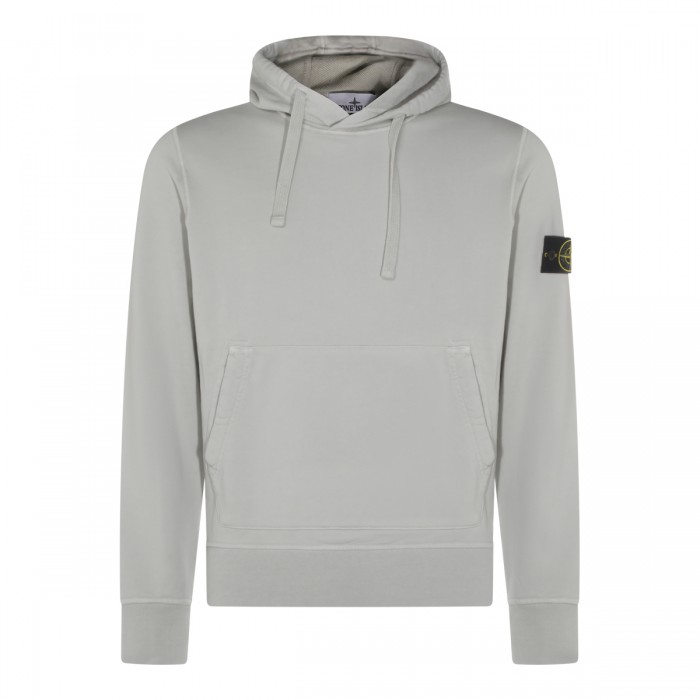 GREY COTTON SWEATSHIRT