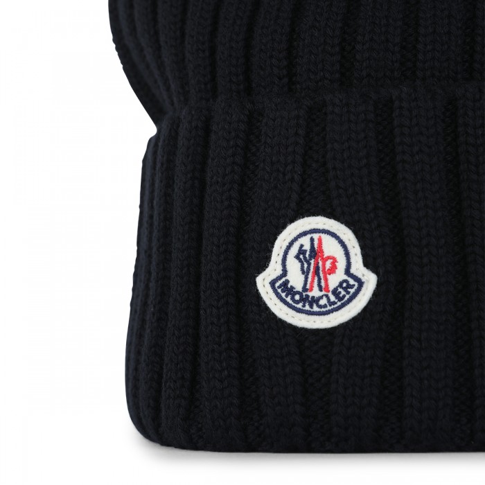 BLACK CASHMERE HAT 2