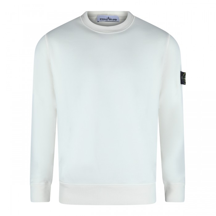 IVORY COTTON SWEATSHIRT