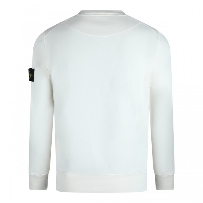 IVORY COTTON SWEATSHIRT 2