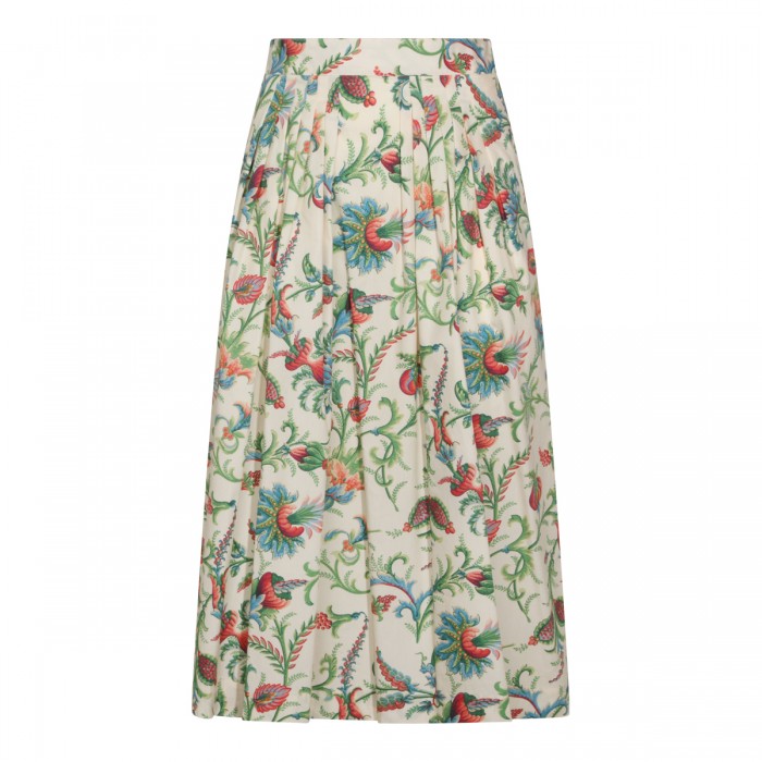 MULTICOLOR COTTON SKIRT