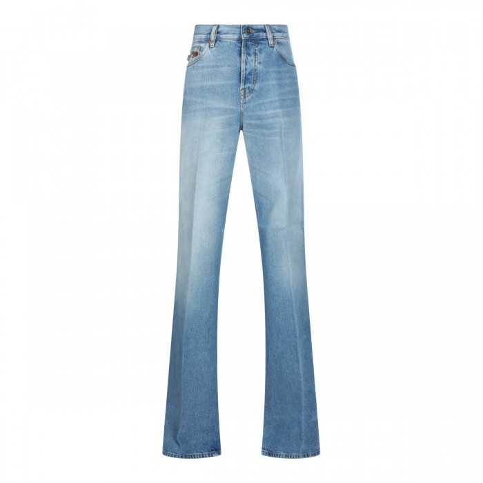 BLUE COTTON JEANS
