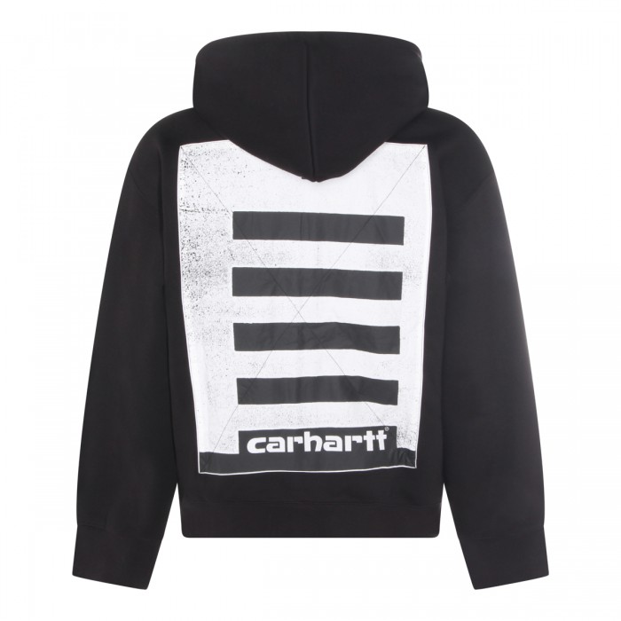 BLACK COTTON SWEATSHIRT 2