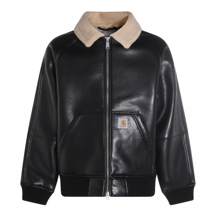 BLACK LEATHER JACKET