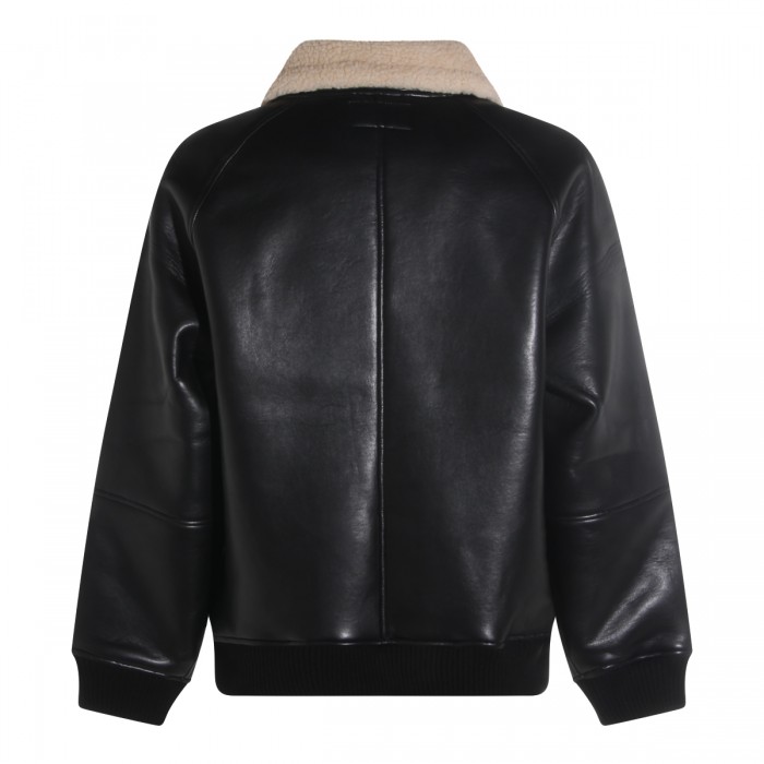 BLACK LEATHER JACKET 2