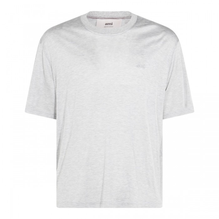 GREY COTTON T-SHIRT