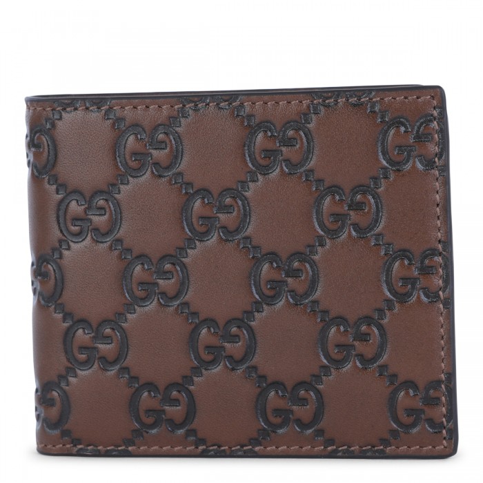 BROWN LEATHER WALLET