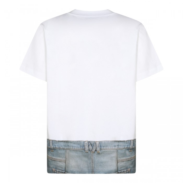 WHITE COTTON T-SHIRT 2