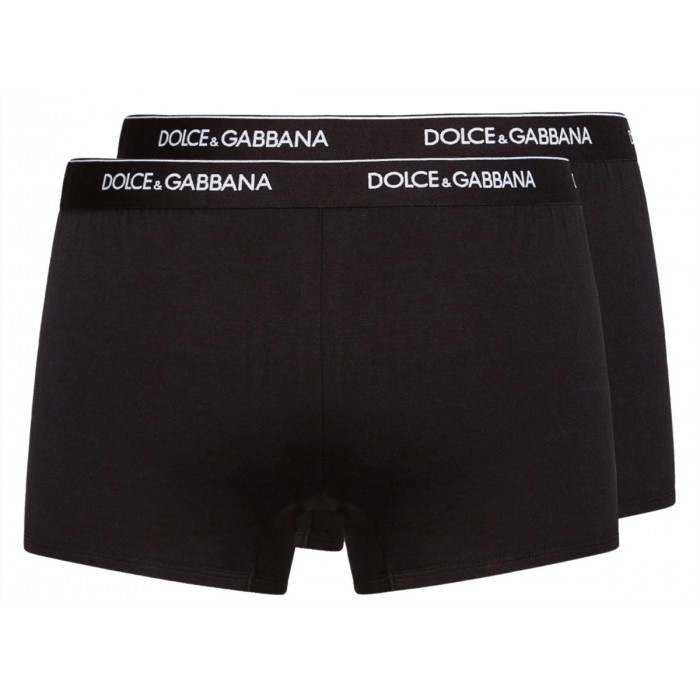 BLACK COTTON TWO BOXERS SET 2