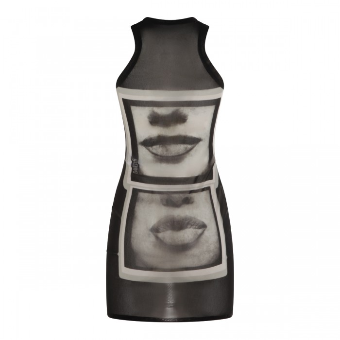 BLACK AND WHITE DRESS 2