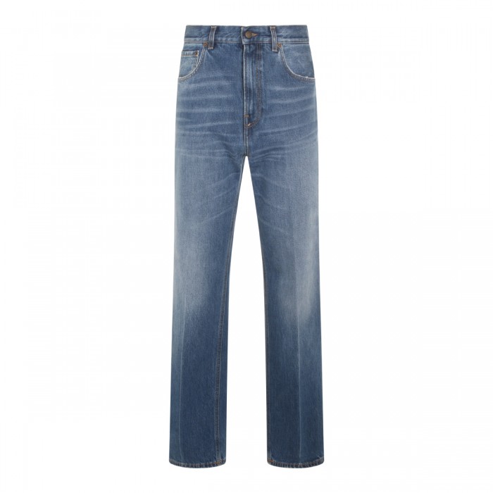 BLUE COTTON BONNIE JEANS