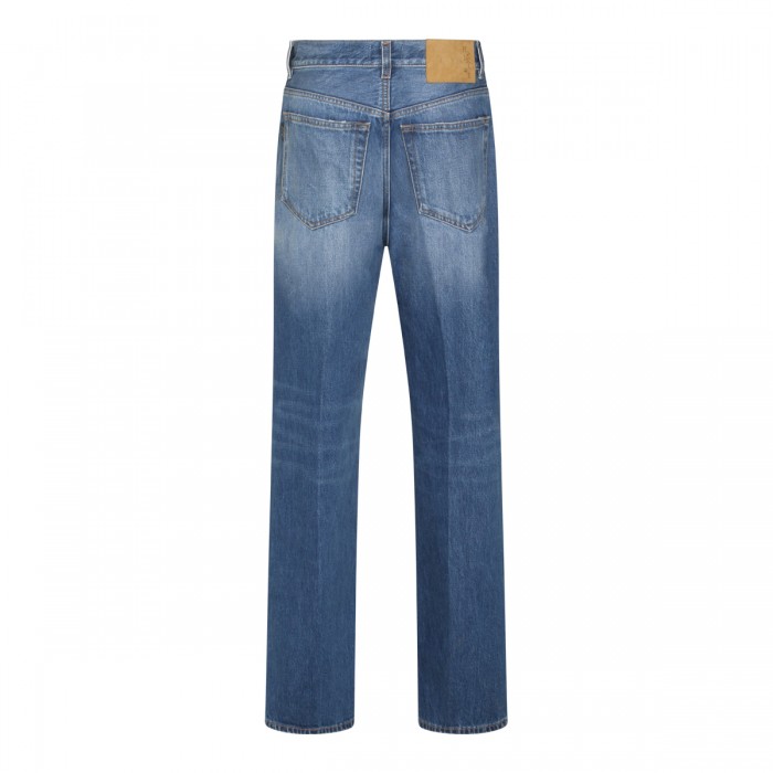 BLUE COTTON BONNIE JEANS 2