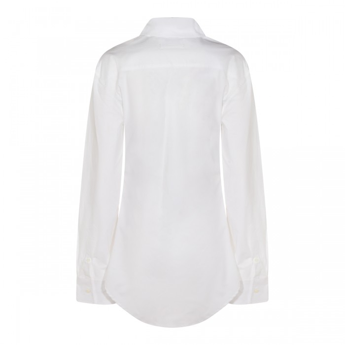 WHITE COTTON SHIRT 2