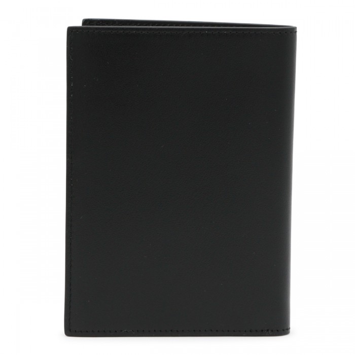 BLACK LEATHER WALLET