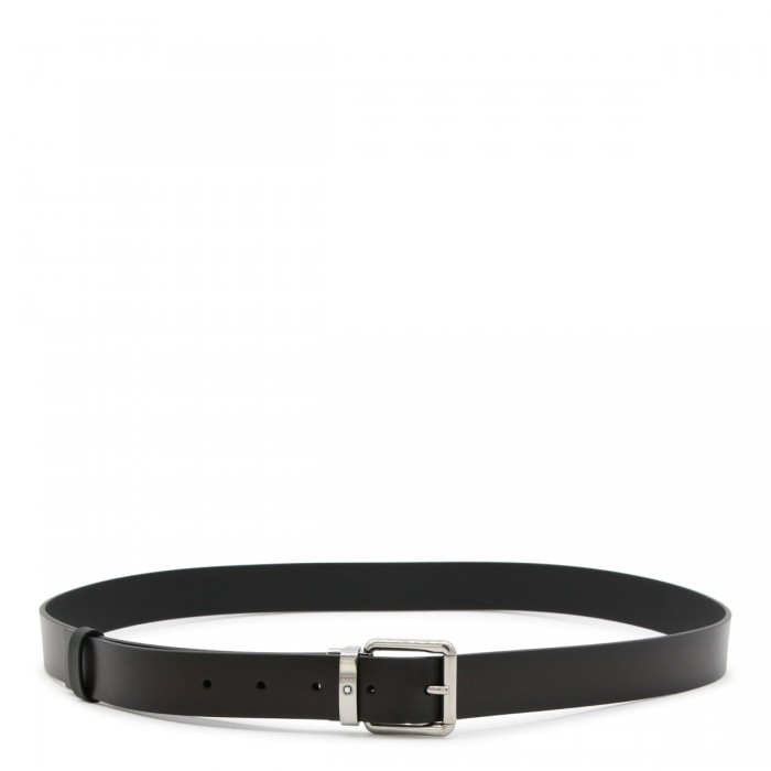 BLACK LEATHER BELT