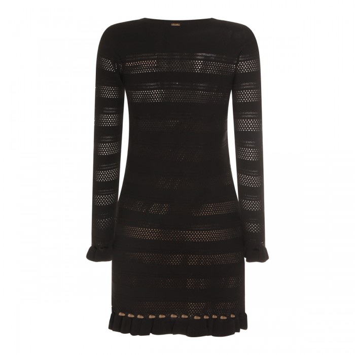 BLACK VISCOSE DRESS 2