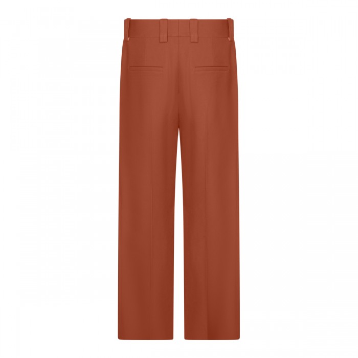 ORANGE COTTON PANTS 2